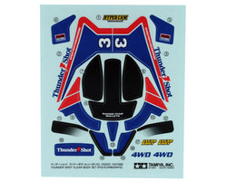 Tamiya JR Thunder Shot Clear Body Set Polycarbonate (ONLINE ORDER ONLY)