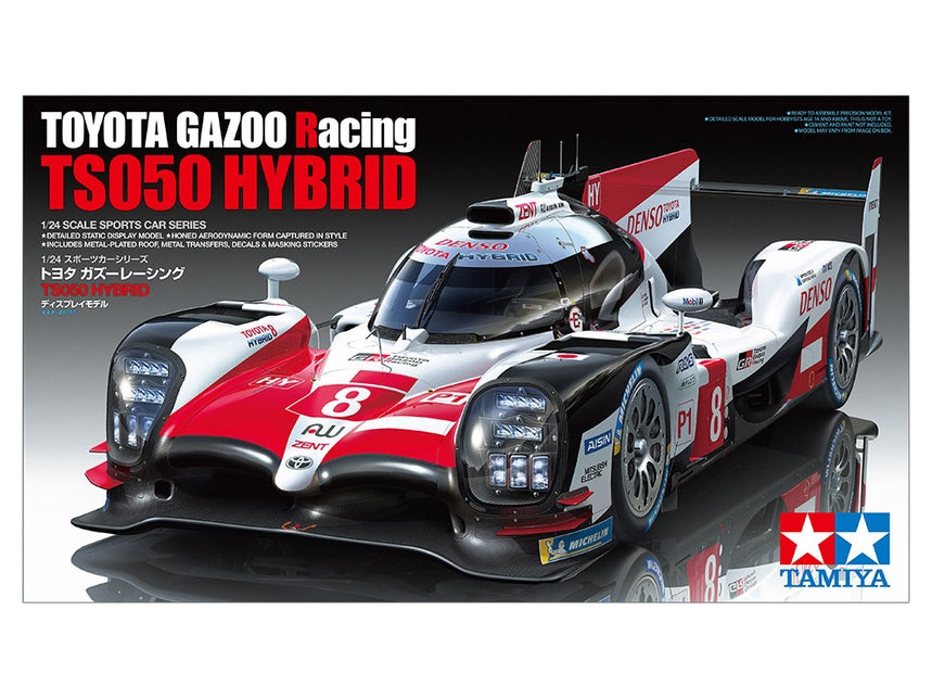 Tamiya 1/24 Toyota Gazoo Racing TS050 Plastic Model Kit (ONLINE ORDER ONLY)