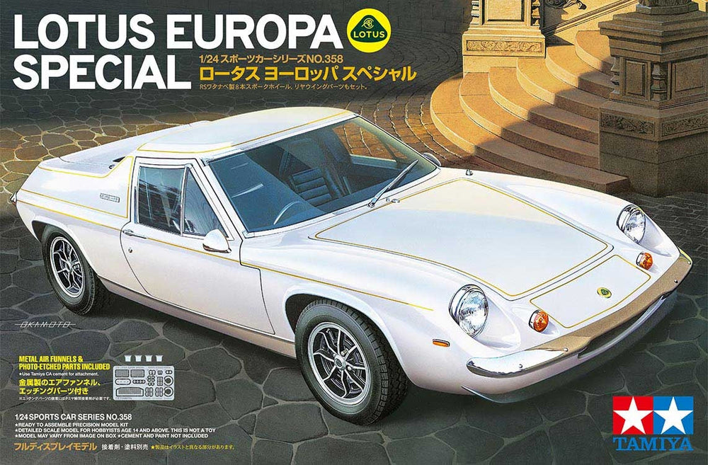 Tamiya 1/24 Lotus Europa Special Plastic Model Kit (ONLINE ORDER ONLY)