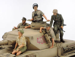 Tamiya 1/35 German Tank Panzer IV Ausf.F & Motorcycle Model Set 25208 (ONLINE ORDER ONLY)