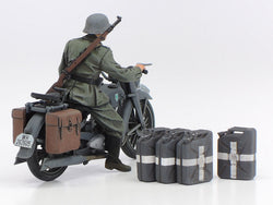 Tamiya 1/35 Plastic Model German Panzer IV Ausf.G Early, Motorcycle Set Easter Front, 25209 (ONLINE ORDER ONLY)