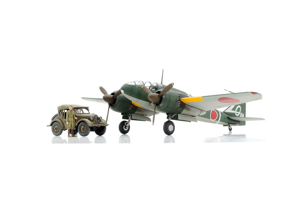 Tamiya 1/48 Mitsubishi Ki-46 III Type 100 & 4x4 Light Vehicle 25217 (ONLINE ORDER ONLY)