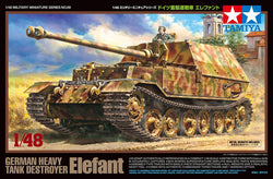 Tamiya 1/48 German Tank Destroyer Elefant Plastic Model Kit (ONLINE ORDER ONLY)