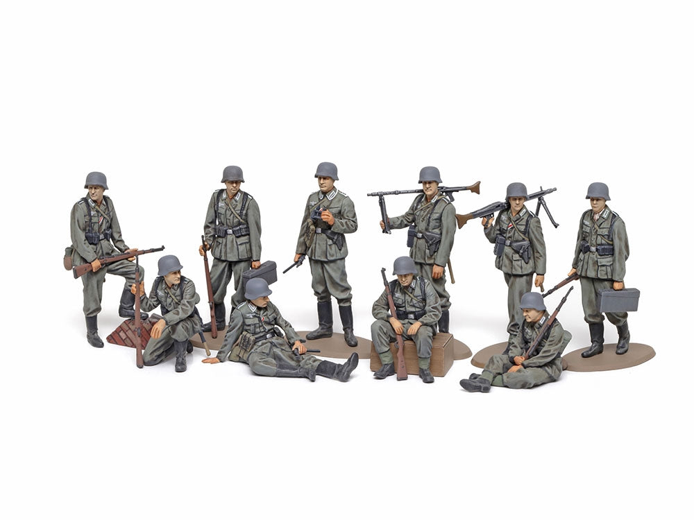 Tamiya 1/48 WWII Wehrmacht Infantry Set Plastic Model Kit (ONLINE ORDER ONLY)