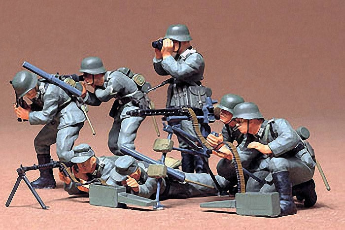 Tamiya 1/35 German Machine Gun Troops Plastic Model Kit (ONLINE ORDER ONLY)