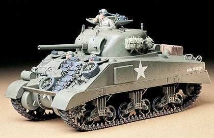 Tamiya 1/35 U.S. Medium Tank M4 Sherman Plastic Model Kit (ONLINE ORDER ONLY)