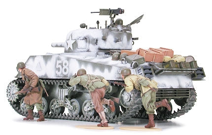Tamiya 1/35 M4A3 Sherman 105mm Howitzer Assault Support Tank Plastic Model Kit (ONLINE ORDER ONLY)