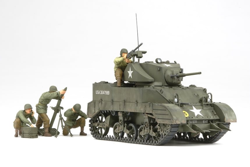 Tamiya 1/35 US Light Tank M5A1 Plastic Model Kit (ONLINE ORDER ONLY)