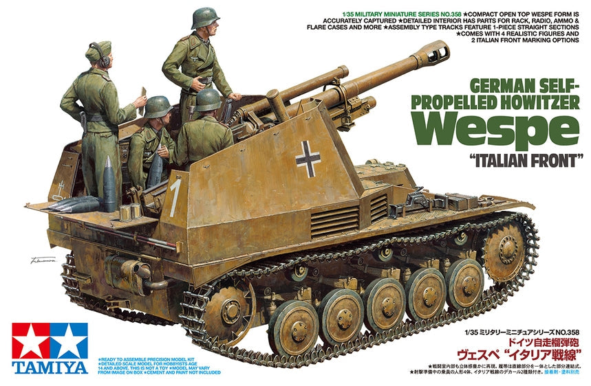 Tamiya 1/35 German Self-Propelled Howitzer Plastic Model Kit (ONLINE ORDER ONLY)