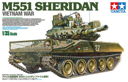Tamiya 1/35 US Airborne Tank M551 Sheridan Plastic Model Kit (ONLINE ORDER ONLY)
