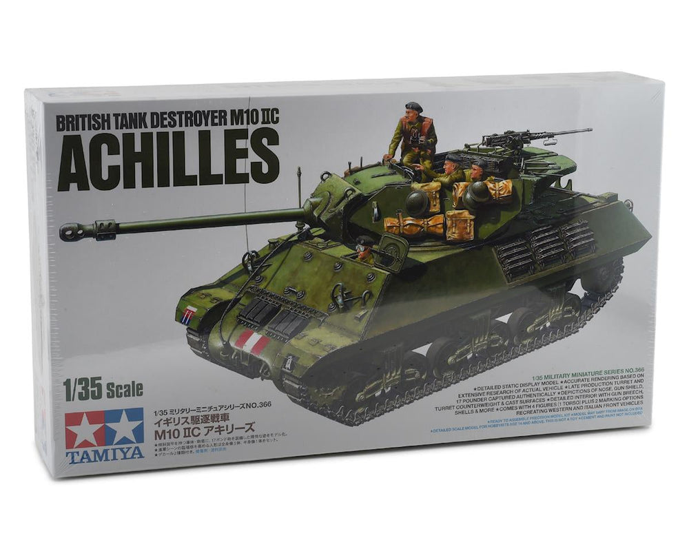Tamiya British Tank Destroyer M 10 IIC Achilles 1/35 Model Kit (ONLINE ORDER ONLY)