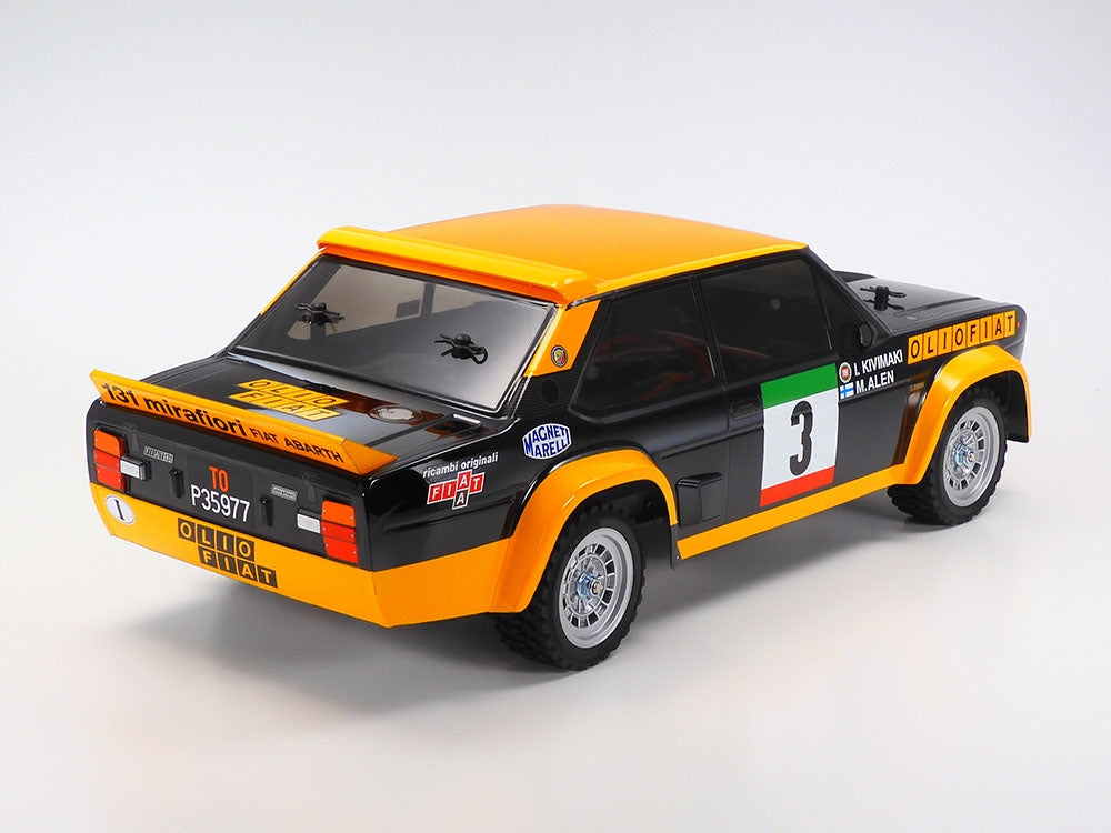Tamiya R/C Fiat 131 Abarth Rally 4WD MF-01X Olio Fiat Painted Body 47494-A (ONLINE ORDER ONLY)