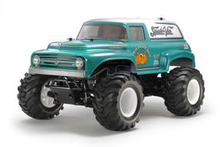 Tamiya RC Squash Van, GF-02 Green/White Painted Body 47497 (ONLINE ORDER ONLY)