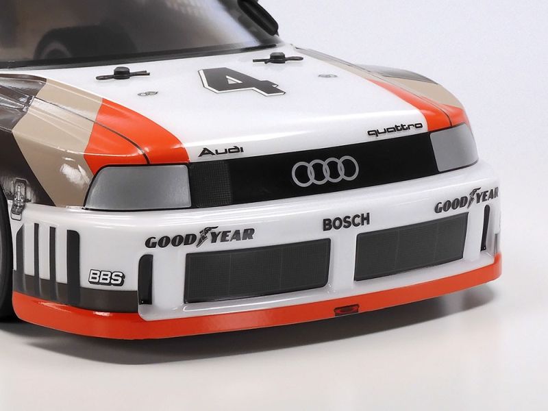 Tamiya 1/10 R/C Audi 90 Quattro Racing (Painted Body) (TT-02) 47511 (ONLINE ORDER ONLY)