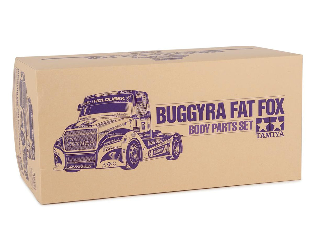 Tamiya RC Clear Body Set for Buggyra Fat Fox Racing Truck (ONLINE ORDER ONLY)