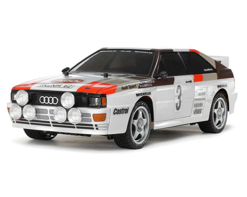 Tamiya Audi Quattro A2 Body Set (Clear) (ONLINE ORDER ONLY)