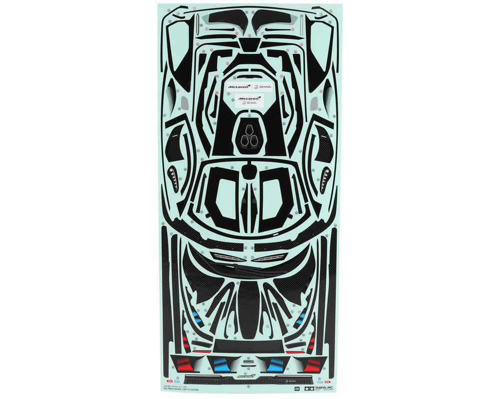 Tamiya McLaren Senna Body w/Parts Set (Clear) 51693 (ONLINE ORDER ONLY)