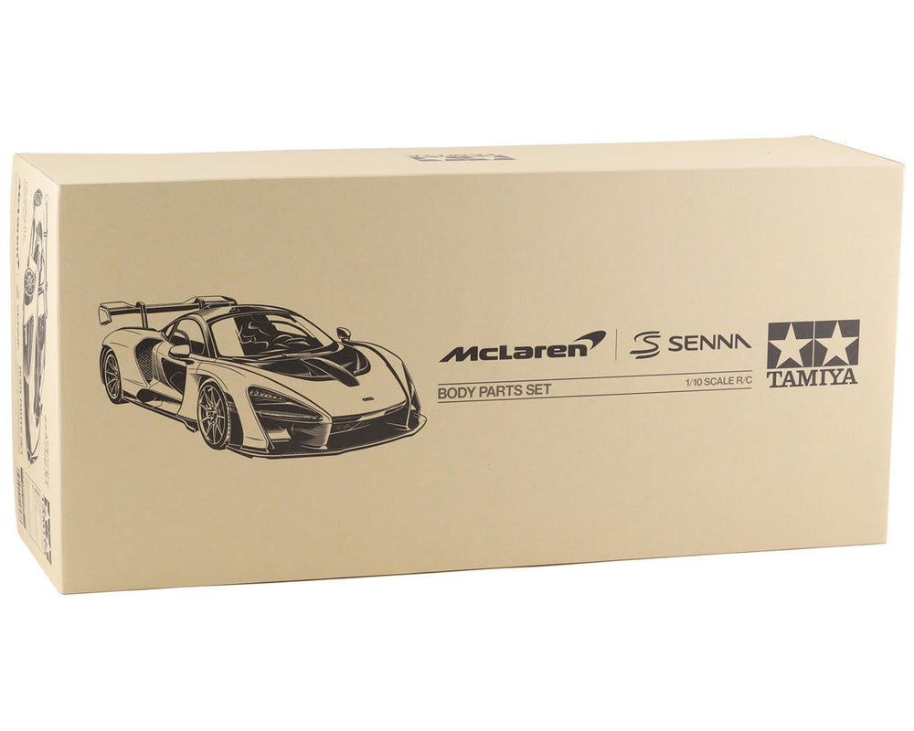 Tamiya McLaren Senna Body w/Parts Set (Clear) 51693 (ONLINE ORDER ONLY)