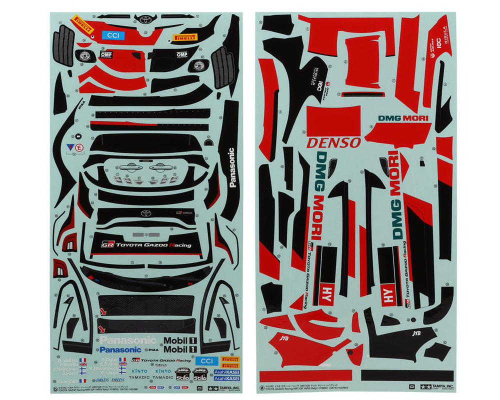Tamiya 1/10 Scale R/C Toyota GAZOO Racing WRT/GR Yaris Rally1 (ONLINE ORDER ONLY)