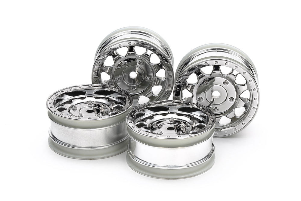 Tamiya Buggy Wheels (Plated) (ONLINE ORDER ONLY)