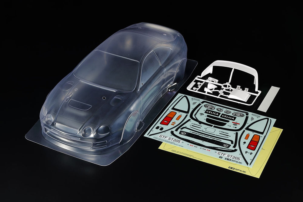 Tamiya 1/10 Scale RC Toyota Celica GT-FOUR (ST205) Body Parts Set 51750 (ONLINE ORDER ONLY)