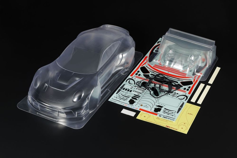 Tamiya 1/10 RC Body Set Porsche 911 GT3 R (992) 51752 (ONLINE ORDER ONLY)