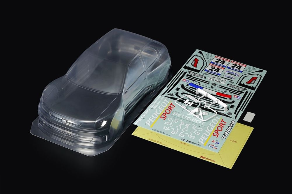 Tamiya 1/10 RC Body Set Peugeot 306 Maxi 51753 (ONLINE ORDER ONLY)