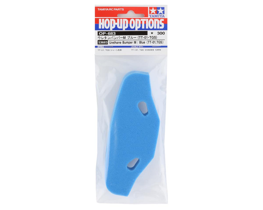 Tamiya Urethane Bumper M Blue for TT-01 and TGS (ONLINE ORDER ONLY)
