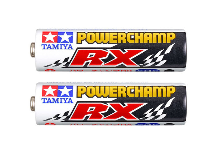 Tamiya Powerchamp RX AA Alkaline Batteries (2 Pack) (ONLINE ORDER ONLY)