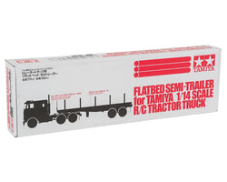 Tamiya 1/14 Scale RC Flatbed Semi Trailer Kit (ONLINE ORDER ONLY)