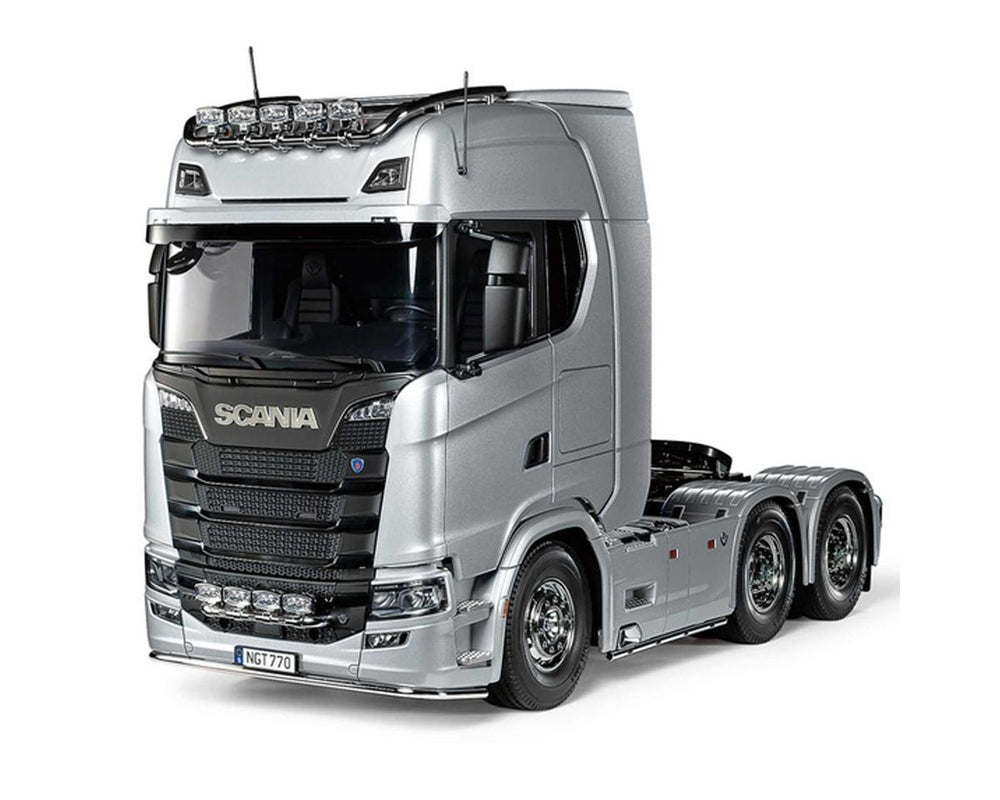 Tamiya 1/14 RC Scania 770 S 6x4 Semi Kit (Pre-Painted Body) (Silver) 56373 (ONLINE ORDER ONLY)