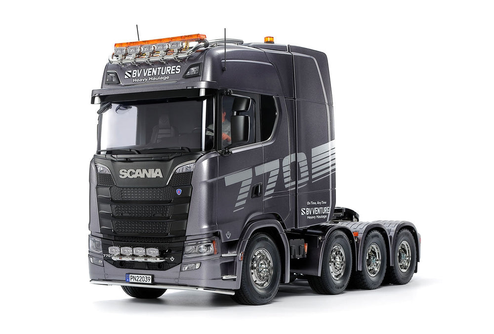 Tamiya 1/14 Scania 770 S 8x4/4 Semi Kit (Gun Metal Edition) 56376 (ONLINE ORDER ONLY)