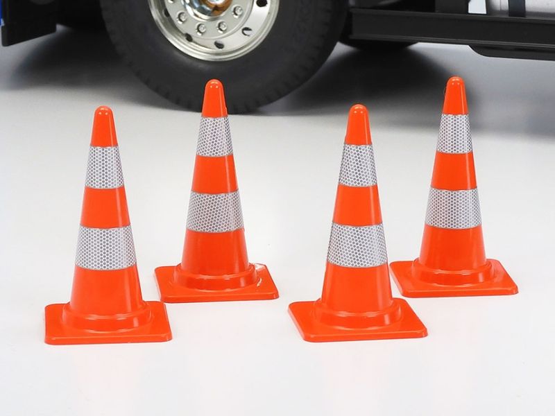 Tamiya RC Accessory Set, Cones and Tolls 56558 (ONLINE ORDER ONLY)