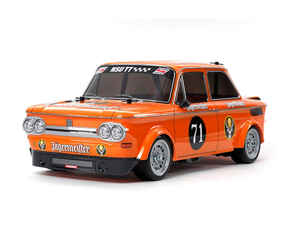 Tamiya 1/10 RC M-05 NSU TT Jagermeister Kit  Hobbywing THW 1060 ESC (ONLINE ORDER ONLY)
