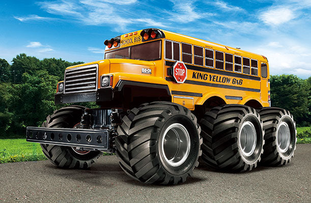 Tamiya King Yellow 6x6 G6-01 1/18 Monster Truck Kit (ONLINE ORDER ONLY)