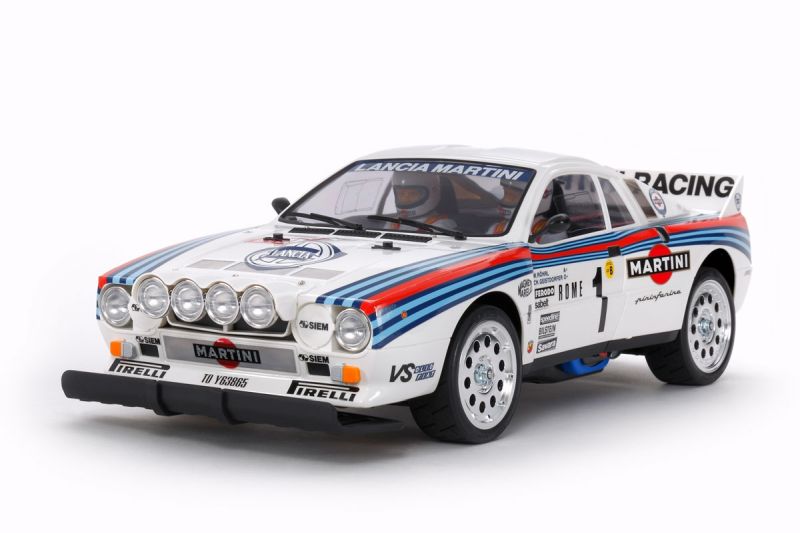 Tamiya RC Lancia 037 Rally Kit, TA02-S 58654 (ONLINE ORDER ONLY)