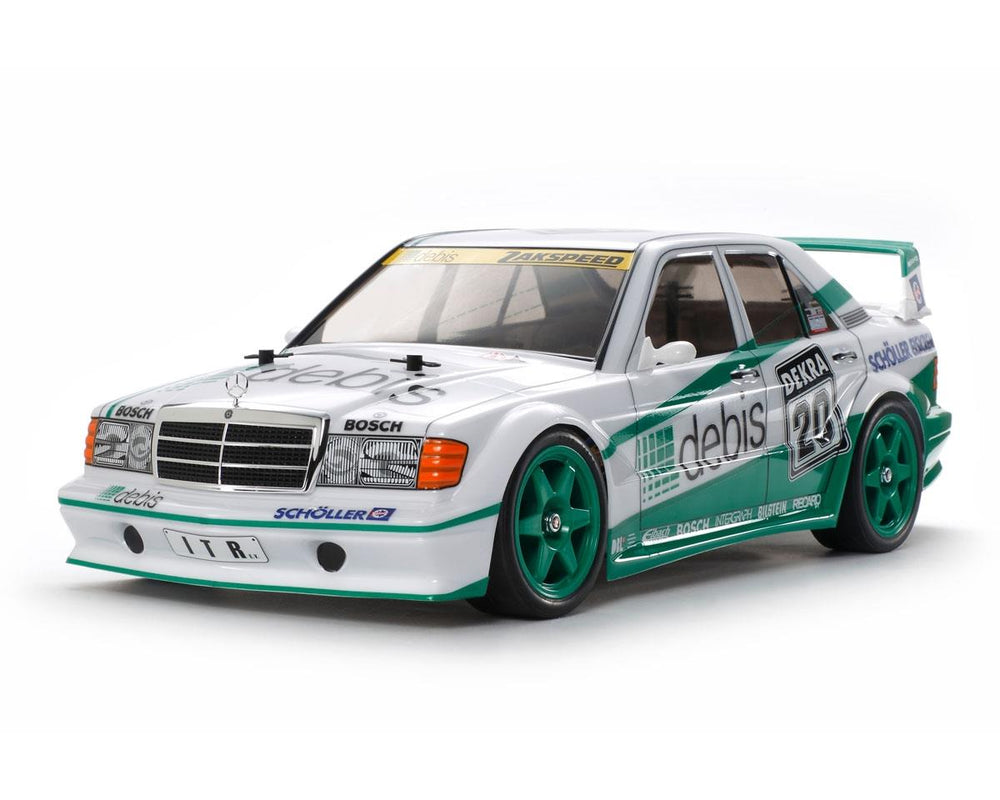 Tamiya 1/10 RC TT-01E Mercedes-Benz 190E Debis Evo.II Team Zakspeed Kit  Hobbywing THW 1060 ESC (ONLINE ORDER ONLY)