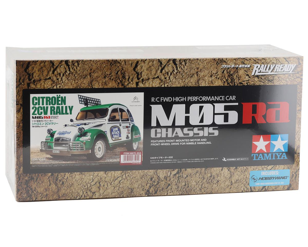 Tamiya Citroen 2 CV 1/10 FWD Electric Rally Car Kit (M-05Ra) (ONLINE ORDER ONLY)
