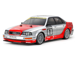 Tamiya 1/10 RC TT-02 1992 Audi V8 Touring Model Kit  Hobbywing THW 1060 ESC (ONLINE ORDER ONLY)