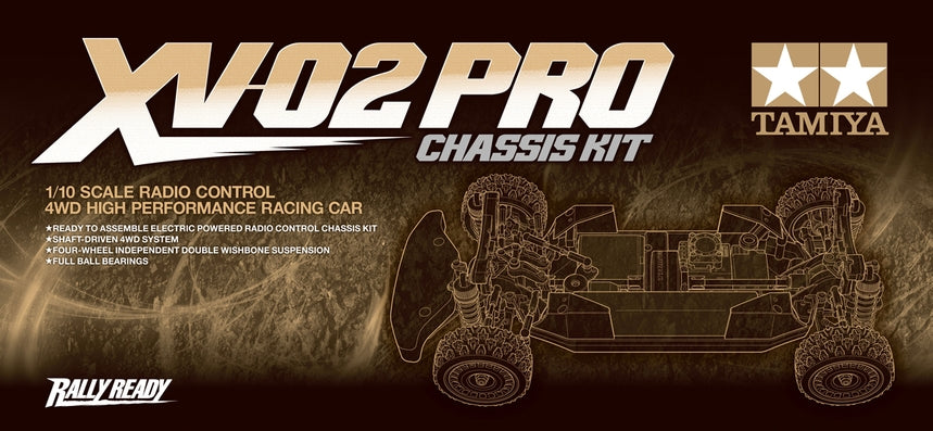 Tamiya 1/10 RC XV-02 Pro Chassis 4WD On-Road Kit (ONLINE ORDER ONLY)