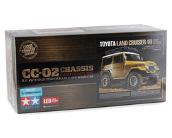 Tamiya Toyota Land Cruiser 40 1/10 4WD Scale Crawler Truck Kit (CC-02) (ONLINE ORDER ONLY)