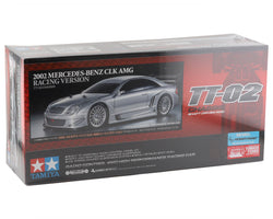 Tamiya 2002 Mercedes-Benz CLK AMG 1/10 4WD Electric Touring Car Kit (TT-02) (ONLINE ORDER ONLY)