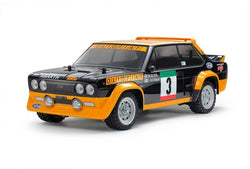 Tamiya RC Fiat 131 Arbath Rally, MF-01X Olio Fiat 58723-A (ONLINE ORDER ONLY)