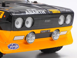 Tamiya RC Fiat 131 Arbath Rally, MF-01X Olio Fiat 58723-A (ONLINE ORDER ONLY)