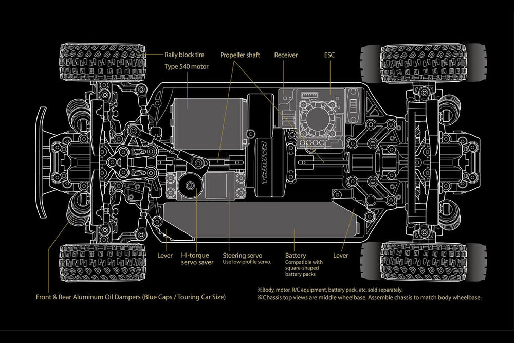 Tamiya RC XM-01 Pro Chassis Kit  58738 (ONLINE ORDER ONLY)