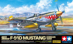 Tamiya 1/32 North American F-51D Mustang Korean War Plastic Modek Kit (ONLINE ORDER ONLY)