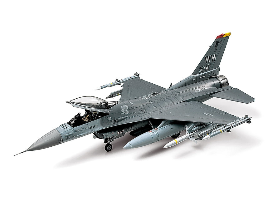 Tamiya 1/48 Lockheed Martin F-16CJ Plastic Model Airplane Kit (ONLINE ORDER ONLY)