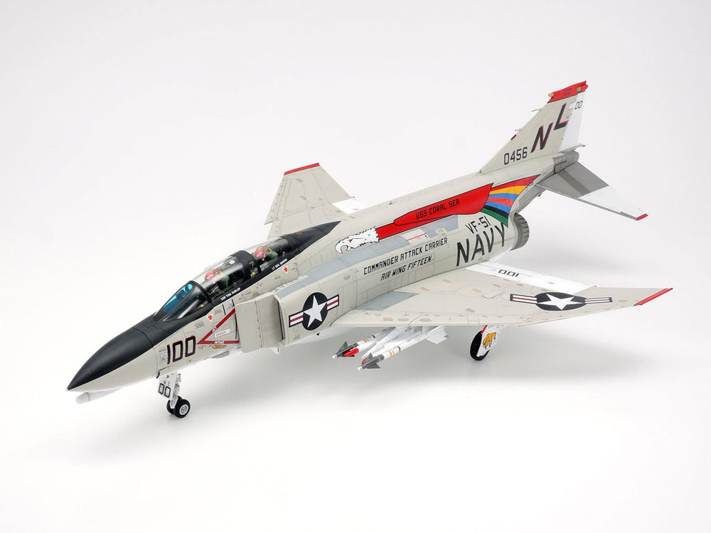 Tamiya 1/48 McDonnell Douglas F-4B Phantom II Model Airplane Kit (ONLINE ORDER ONLY)