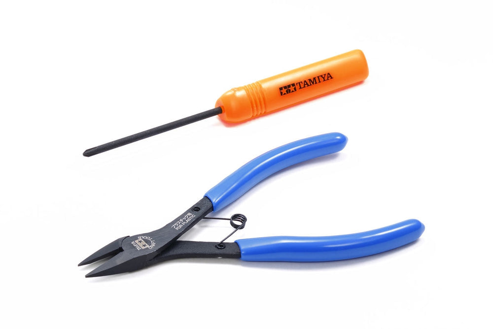 Tamiya Mini 4WD Tools (Side Cutters (+) Screwdriver) (ONLINE ORDER ONLY)