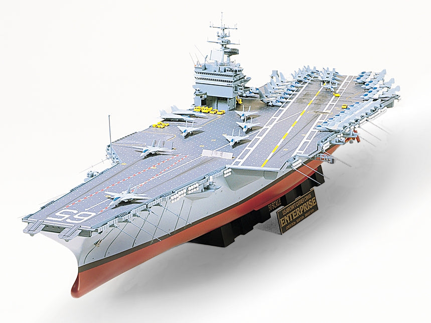 Tamiya 1/350 USS Enterprise Aircraft Carrier Plastic Model Boat Kit (ONLINE ORDER ONLY)